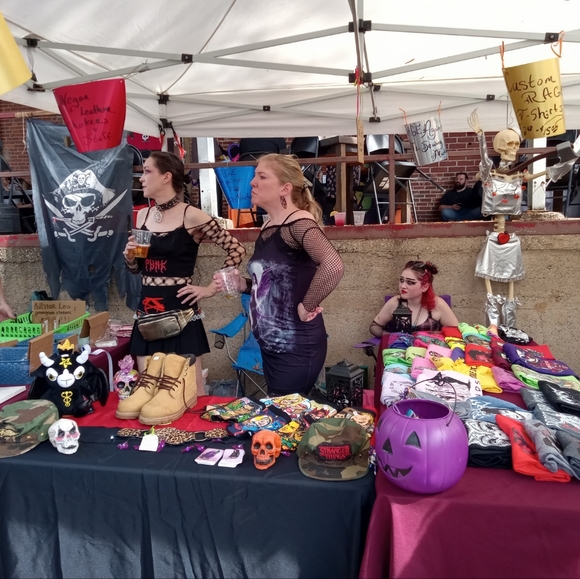 NEW PICS! Custom RAGE Jackets, shorts, skirts & jeans- live festival selling! - Picture 5 of 16